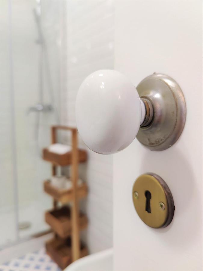Apartamento White & Blue Vintage In Graca